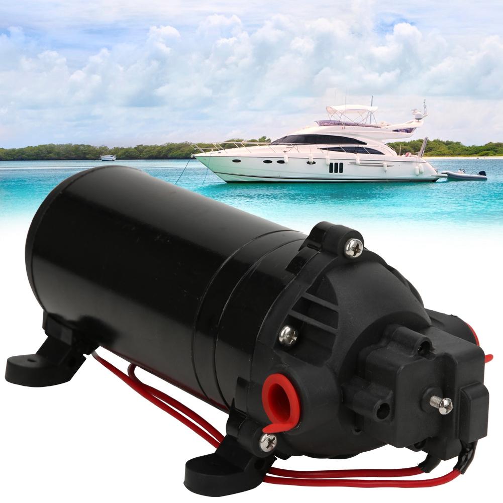 Water Yacht Engineering Plastics Electric Driver 12V Micro High Pressure Motor Home Diaphragm Pump