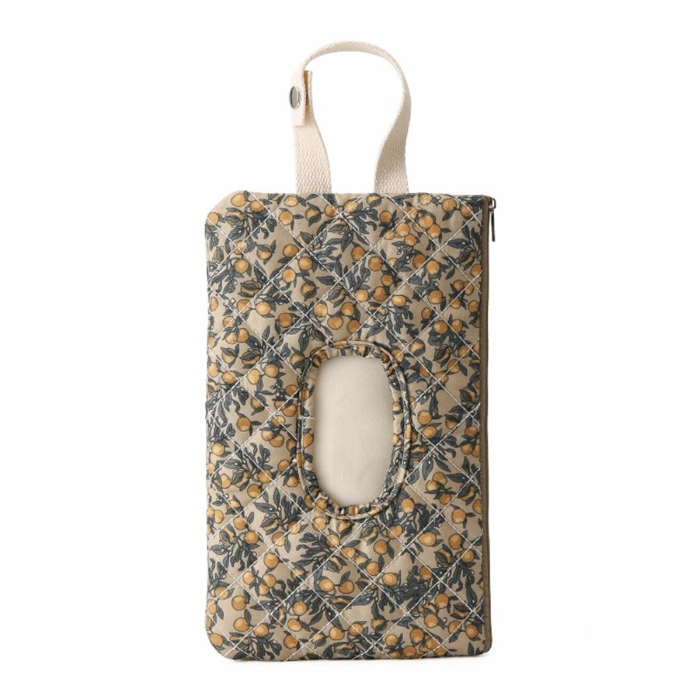 Floral Design Baby Wipes Dispenser Portable Baby Wet Wipe Pouch Wet Tissue Storage Bag  Travel Use
