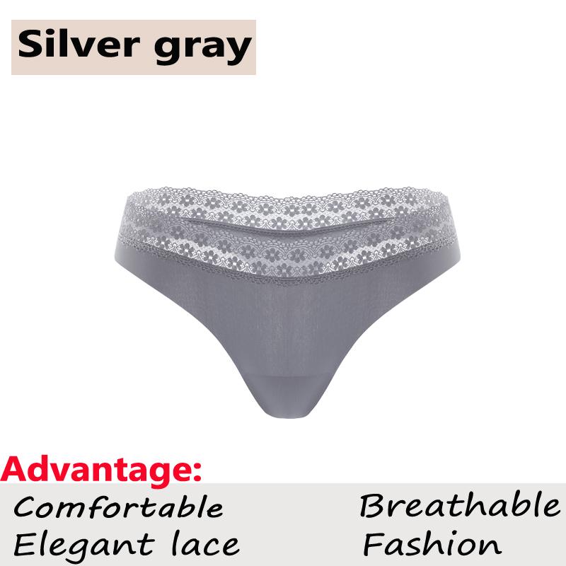 FINETOO 1 шт. Женское кружевное бесшовное нижнее белье большого размера на талии, мягкое, удобное, модное, дышащее, быстросохнущее, милое нижнее белье S-XXL
