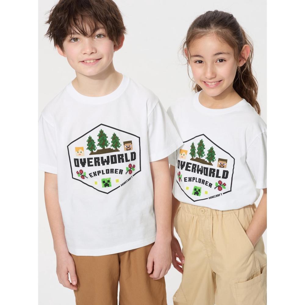 Uniqlo Япония Minecraft Ut