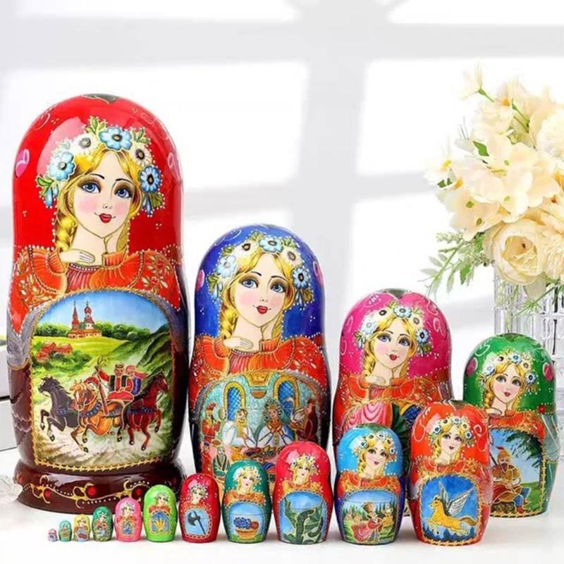 Нераскрашенные матрешки Пустые русские матрешки Персонализируйте Создайте свою собственную русскую куклу Деревянная матрешка Наборы для DIY