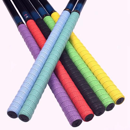 Впитывающая пот лента для захвата теннисной ракетки Нескользящая впитывающая лента из искусственной кожи для теннисной ракетки для бадминтона