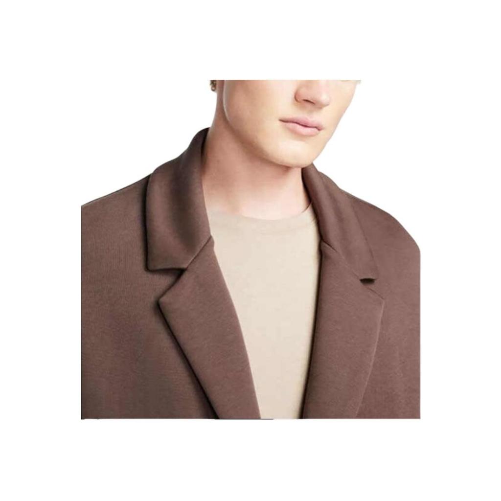 Nike Спортивная одежда Tech Fleece Reimagined Solid Color Suit Воротник Повседневная свободная ветровка Мужская верхняя одежда Baroque-Brown FN0602-237