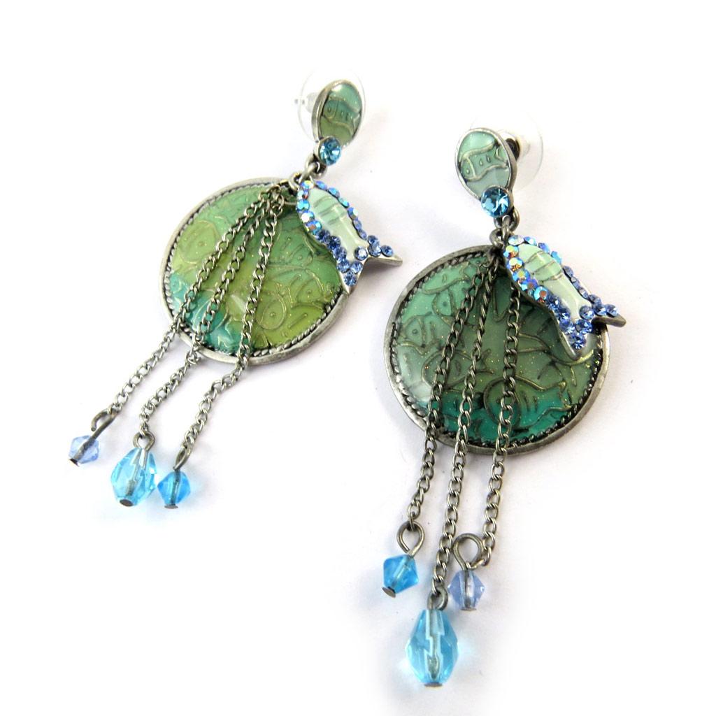 Les Trésors De Lily [E0572] — Синие дизайнерские локоны «Таласса»