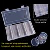 60Pcs/Set Coin Capsules Excellent Sturdy Acrylic Round Capsules Holders Wide Application Coin Holders