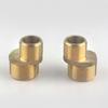 Copper Angled Curved Foot Angle Adjustment Connecting Accessories  Bathroom Hardware