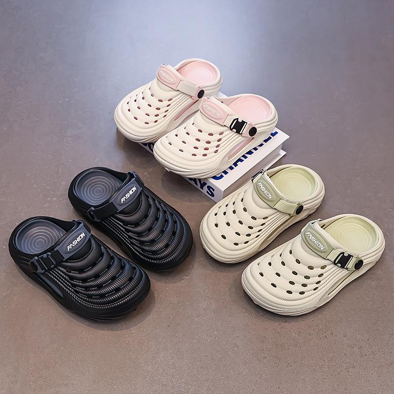 Unisex EVA Family Slide Sandals Lightweight Comfortable Anti Slip Soft Sole Beach Garden Shoes Daily Travel Outdoor Comfort