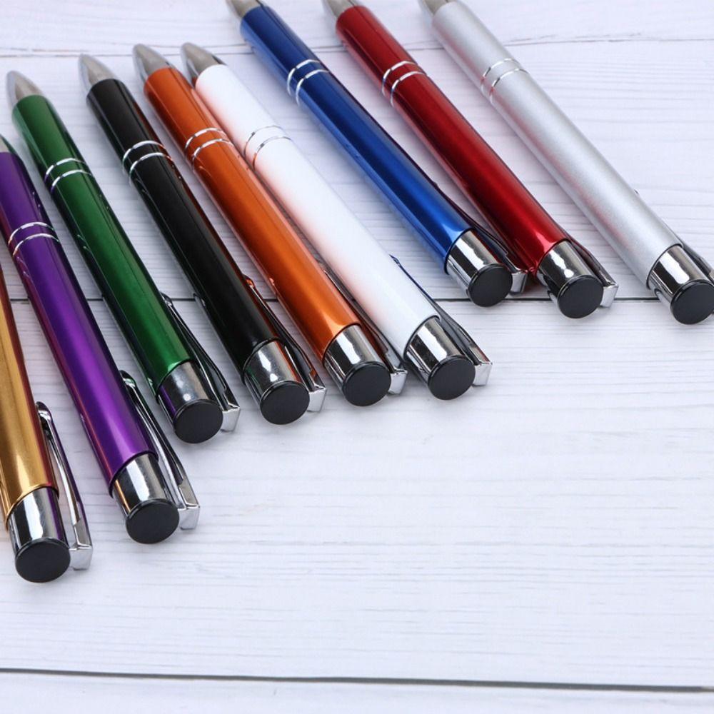 Multifunction Signature Pen Waterproof Aluminum Rod Pen Metal Ballpoint Pen Birthday Gifts