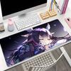 Genshin Impact Коломбина Коврик для мыши Игровой Запирающий Животное Край Большой Компьютерный Геймерский Большой Резиновый Арт Коврик для мыши Ноутбук Настольный коврик
