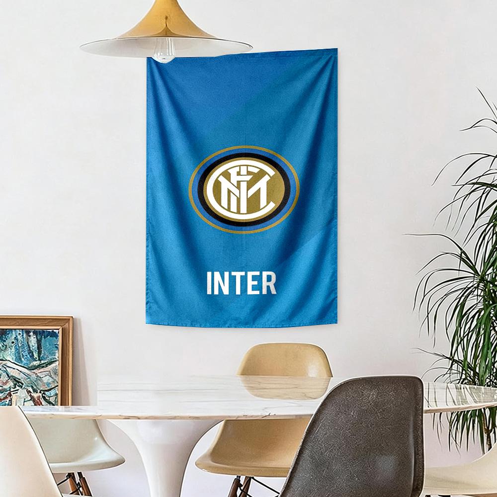 Inter Milan Wall Decor Tapestry Art For Pet Memorial Birthdaywedding Party Backdrop Family Gift