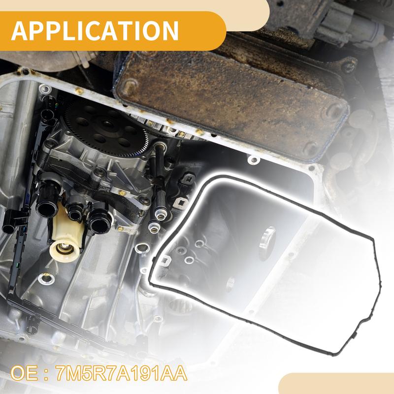 X Autohaux No.7M5R7A191AA Vehicle Oil Pan Gasket for Ford Kuga C520 MK2 2012 Car Accessories Auto Replacement Parts
