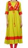 Womens Cotton Anarkali Kurta With Jacket Top Kurti Ethnic Designer