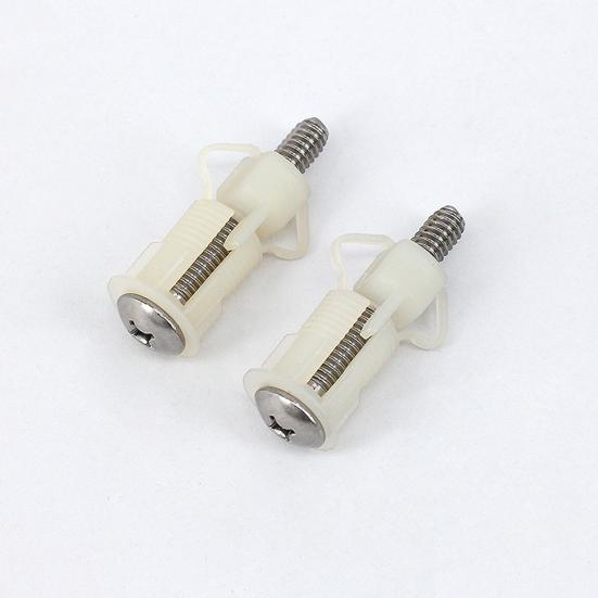 Комплект из 2/4 болтов для сиденья унитаза, прочные универсальные винты для сиденья унитаза, простая установка, винты для крепления крышки унитаза