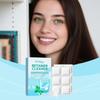 12 шт. Оральное средство Daily Denture Эфферувесцентные таблетки для чистки зубных протезов - Мягкая чистка, Свежесть и чистота, Портативный дизайн, Усиливает очищение