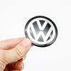 4Pcs 56/60/65/70/75/80/90/100/120mm 3D Car Wheel Stickers Center Hub Cap Emblem Badge Decal For VW GTI Polo Golf 4 5 6 7 Passat