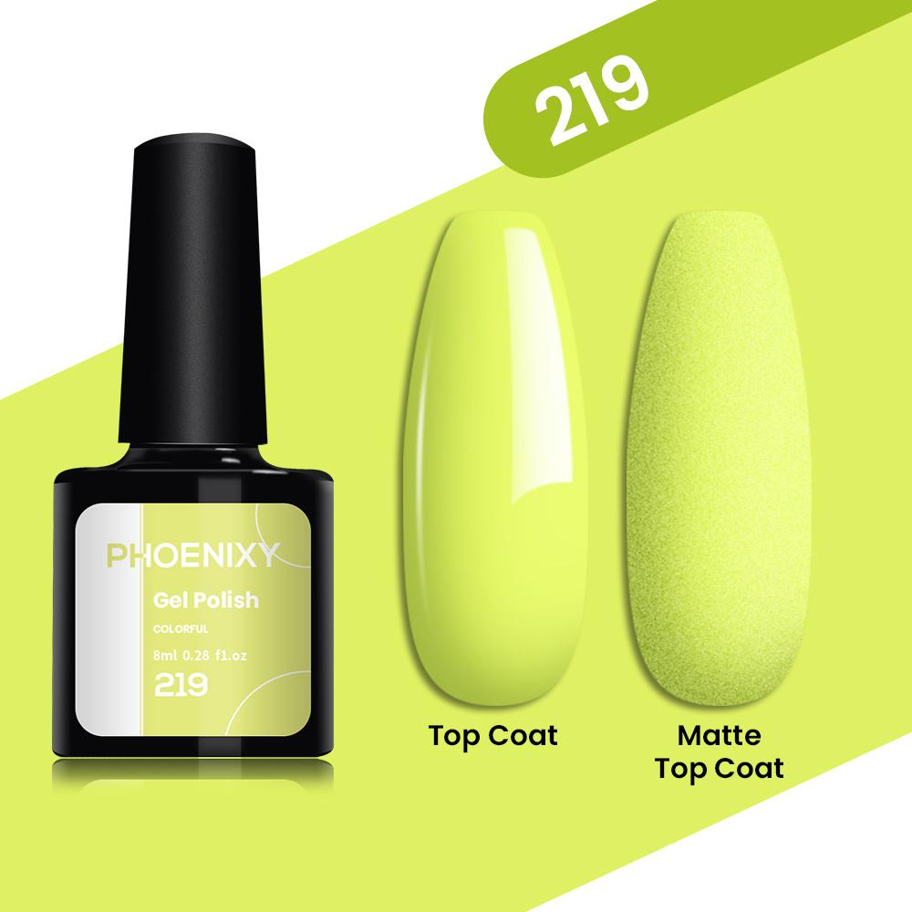 PHOENIXY, 8 мл, однотонный гель-лак для ногтей, замачиваемый цветной гель телесного цвета, розовый, фиолетовый, долговечный лак для ногтей, УФ-светодиодный лак для дизайна ногтей