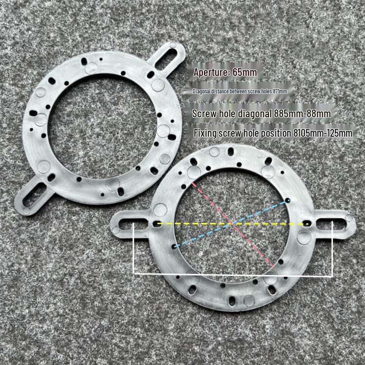 Основание кронштейна динамика на приборную панель автомобиля для аудиомодификации