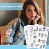 Бумага BHBL Stick & Embroidery для вышивки Растворяемая трансферная бумага для вышивки для переноса узоров вышивки 5 шт.