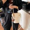 Retro Niche Handbag, Premium Texture Bucket Bag, Women's 2025 New Simple Shoulder Bag, Casual Messenger Bag
