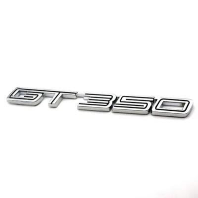 3D металл M/ustang GT 350 автомобильная задняя боковая эмблема наклейка подходит для Shelby GT350 значок