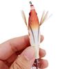 Luminous Fishing Lure Horizontal Jigging Baits Wood Shrimp Cuttlefish Hard Bait for Cuttlefish Sea Fishing