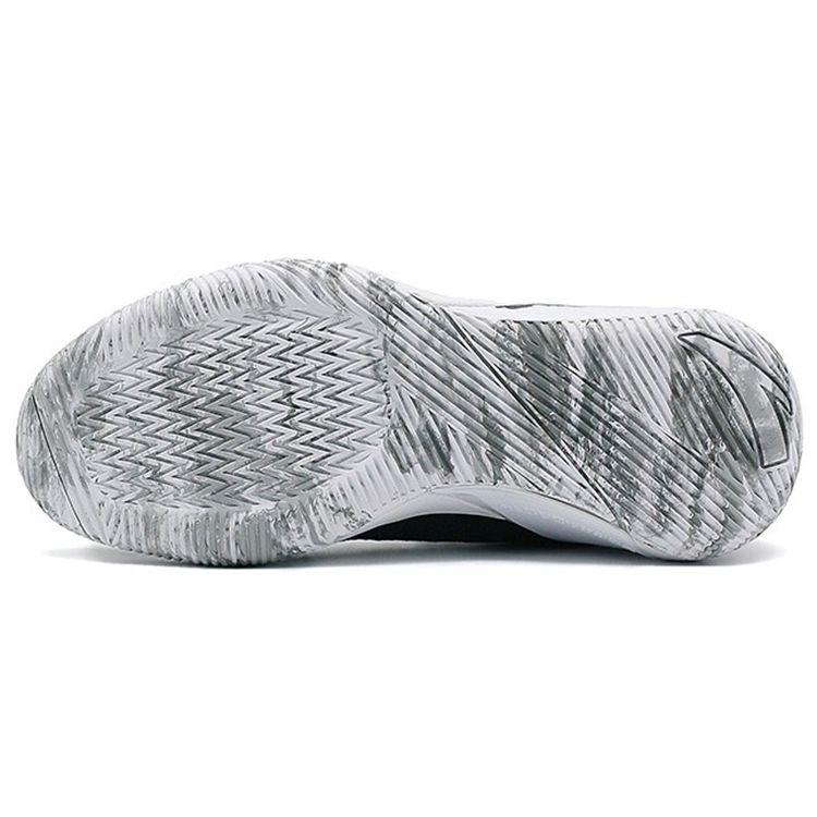 Anta Прочные низкие баскетбольные кроссовки мужские кроссовки черные белые 11931608S-2