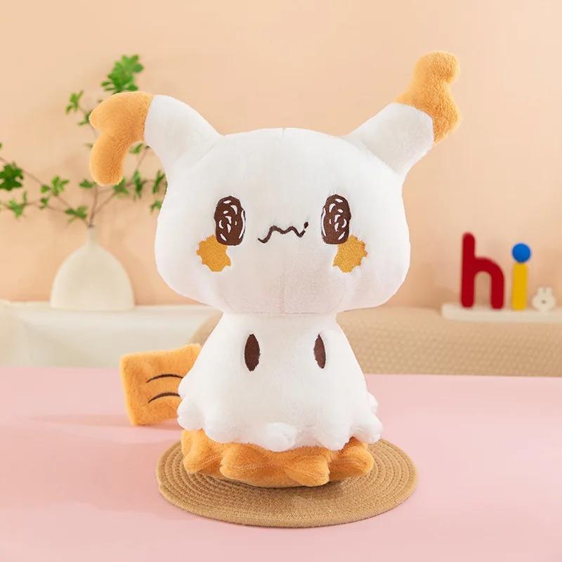 Mimikyu Plush Toys Cute Ghost Type Soft Stuffed Doll Anime Plushie Collectible Sofa Decoration Plush Pillow Kids Birthday Gifts