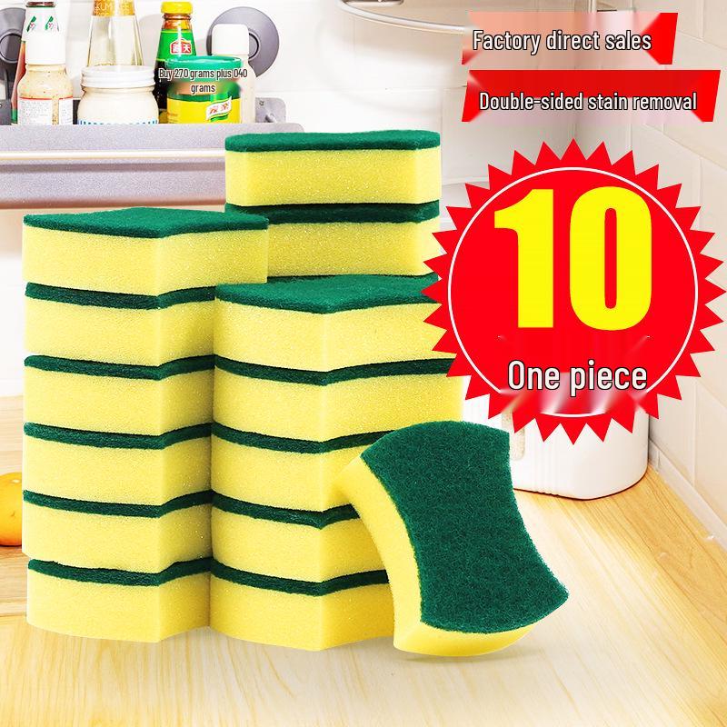 Dishwashing Sponge Scouring Pad - Kitchen & Housework Cleaning Essentials