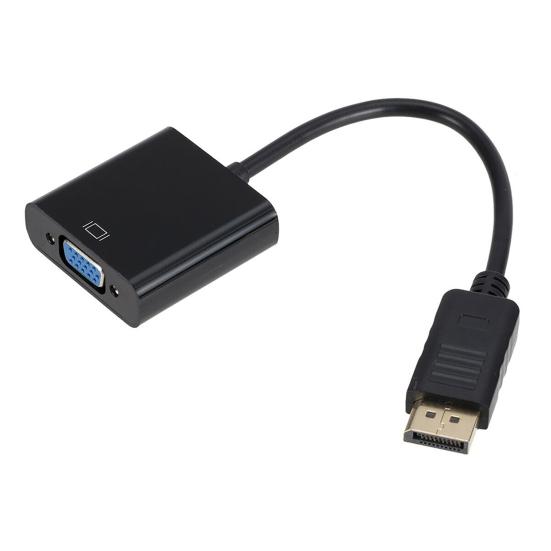 Адаптер Display Port DP VGA гнездо-штекер кабель-конвертер для ПК проектора