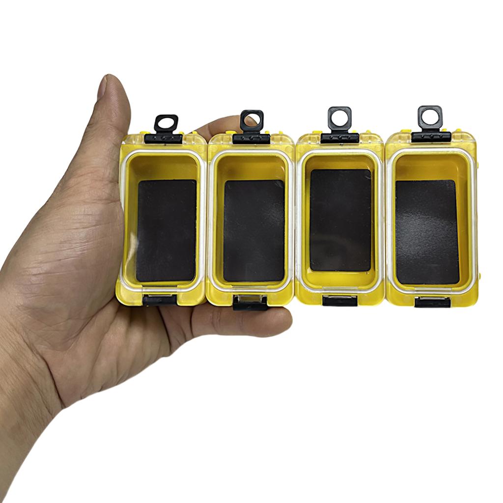 Ящик для рыболовных снастей с люминесцентной полосой, чехол для хранения рыболовных крючков, контейнер для рыболовных принадлежностей с магнитной функцией