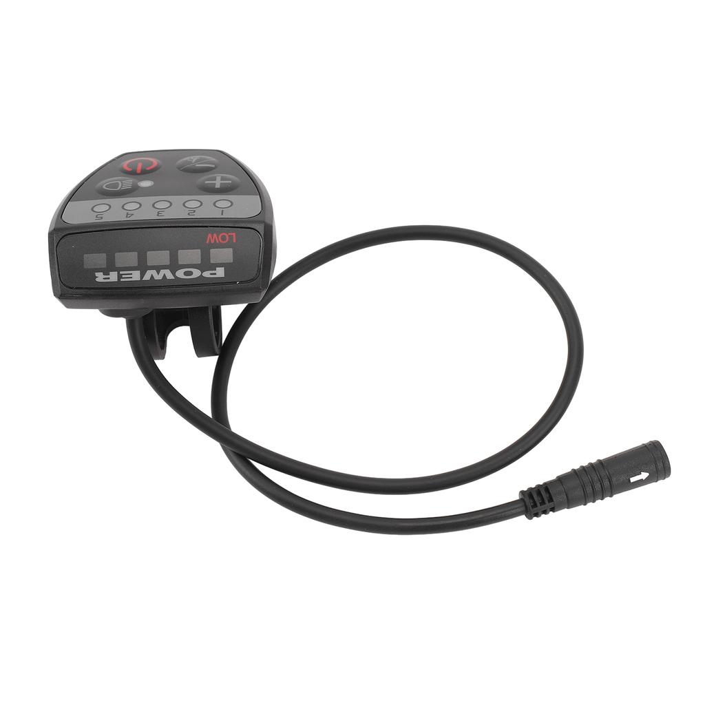 Светодиодный дисплей для электровелосипеда, контроллер скорости, умный, легкий, 24 В, 36 В, 48 В, водостойкий, 5-контактный, скорость