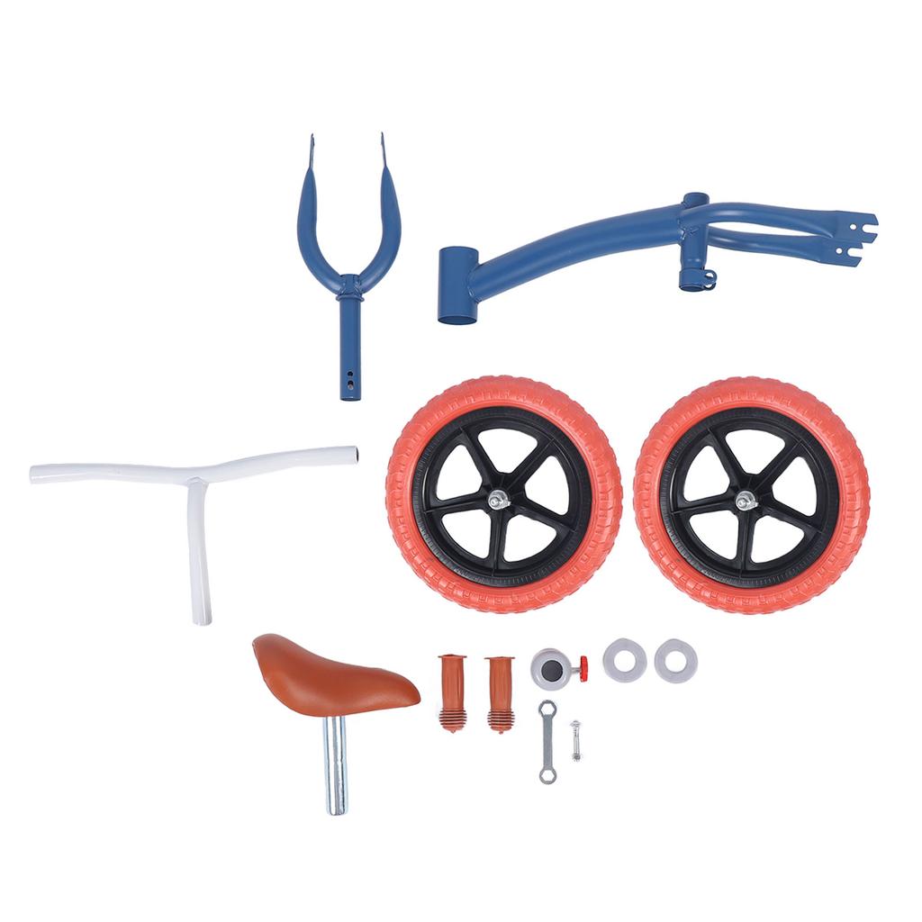 Toddler First Bike for 2 To 6 Year Old High Carbon Steel Steady Balancing Kids Push Bike with 2