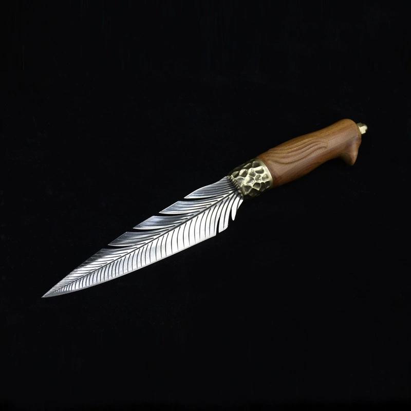 7Cr17Mov нержавеющая сталь кованый нож мясной тесак обвалочный нож для кемпинга рыбалки кухонные поварские ножи резак