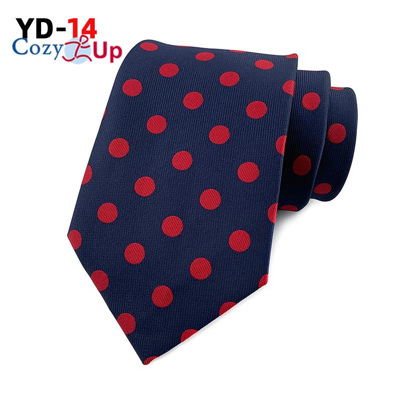 3,15-дюймовый модный мужской галстук в горошек в горошек с узором Пейсли для свадьбы