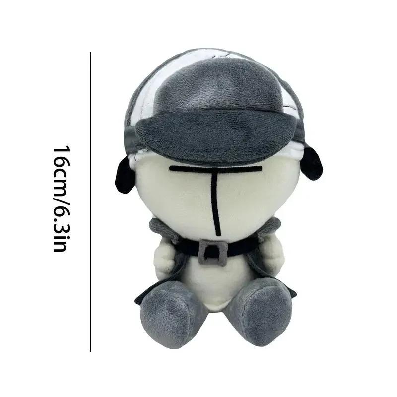 Madness Combat Hank Wimbleton Plush Doll Cute Cartoon Sanford Deimos Plush Toy Soft Stuffed Christmas Birthday Gift
