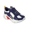 Skechers Stamina V3 Mecha Shoes 3 Low Top Chunky Sneakers Women's Blue Red 896212-NVRD