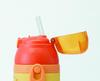 Skater Stainless Steel Water with 3D Winnie the Pooh Disney Children's Bottle, 380ml, Straw, Design, SSPV4,