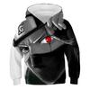 2023 New Naruto Hoodie Animation Kids 3D Printed Fashion Sweatshirts Boys Girls Kids Pullovers Street Wear Coats 3-14 Years Old
