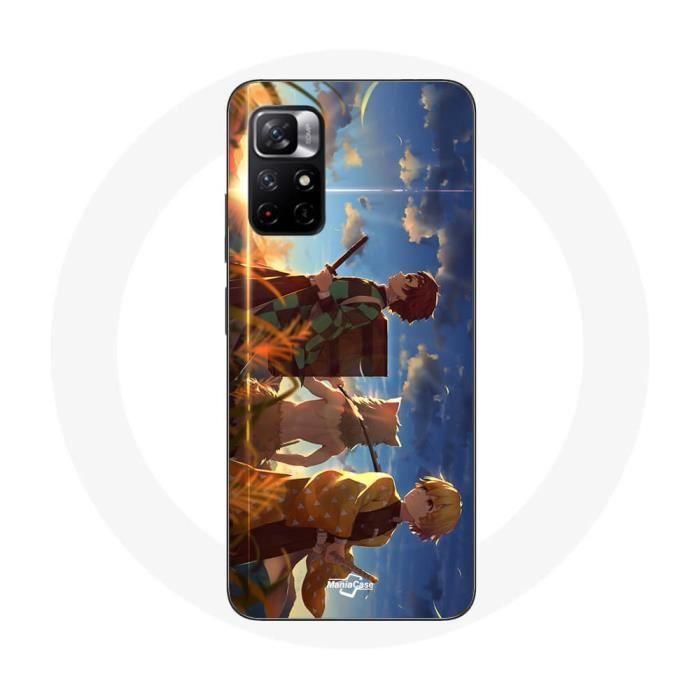 Case - Maniacase - Redmi Note 11 5G - Soft - Anime Manga - Demon Slayer Kimetsu No Yaiba