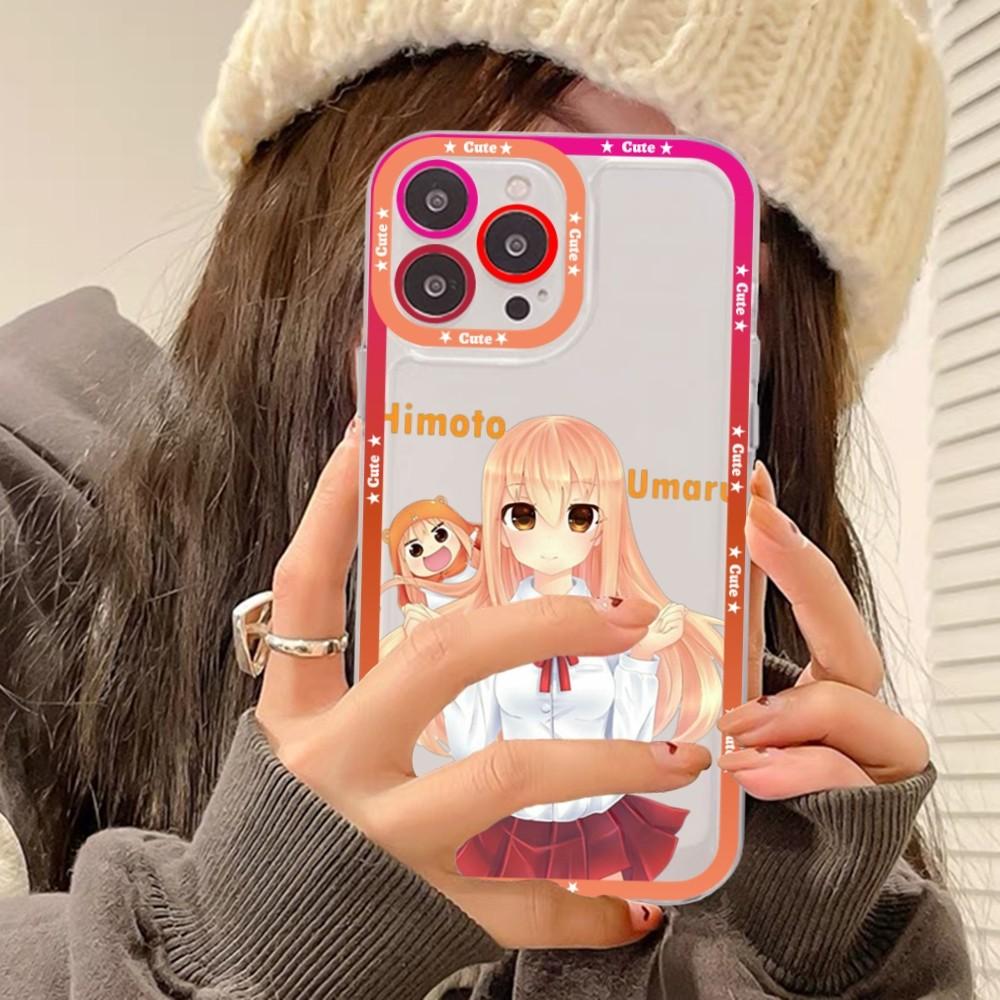 Чехол для телефона с аниме Himouto Umaru-chan Для iPhone 15 13 14 Pro Max XS XR 12 11 Pro 13 Mini Мягкий прозрачный задний чехол