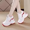 Fashion Shoes Women's High Top Sports Shoes Women's Platform Ankle Boots Elevated Sports Shoes