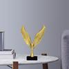 3/Статуэтка Ангельское Крыло Фигурка из Смолы Скульптура Произведение Искусства Фэн-Шуй Европейский Стиль Миниатюрная Модель Животного