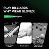 1PC Snooker Left Hand Billiards Glove Anti-slip Pool Players Gloves  Fitness Accessories