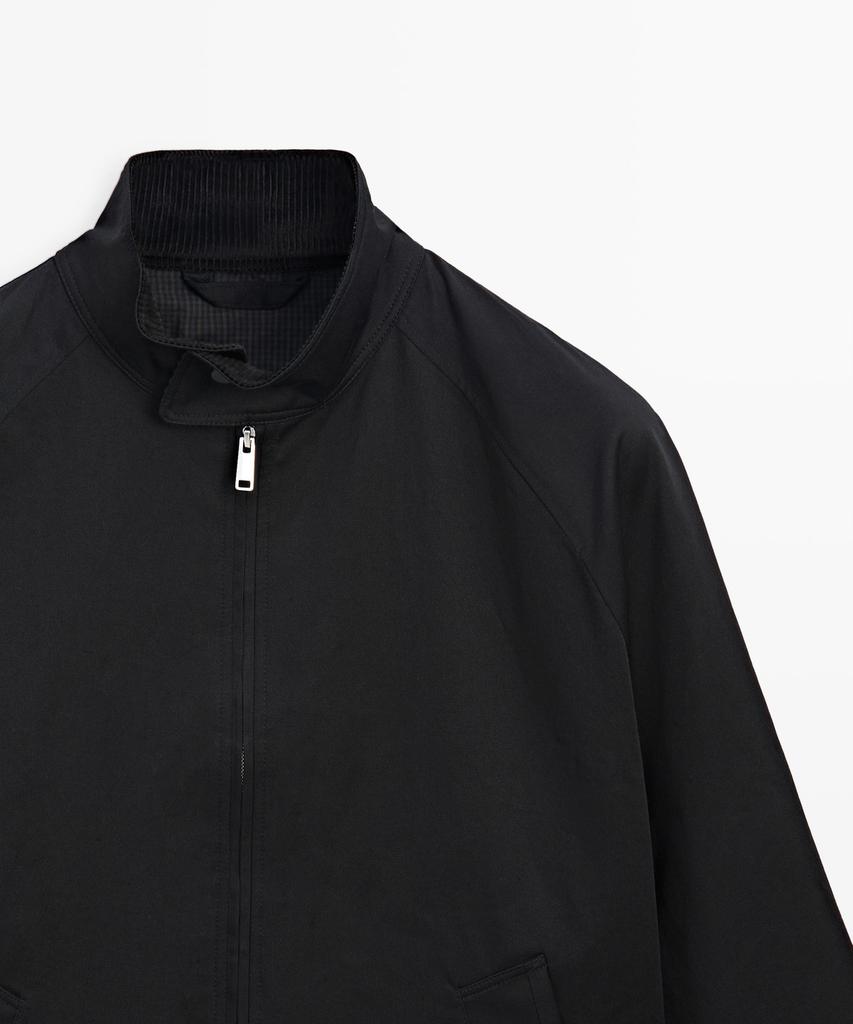Massimo Dutti Corduroy Detail Bomber Jacket