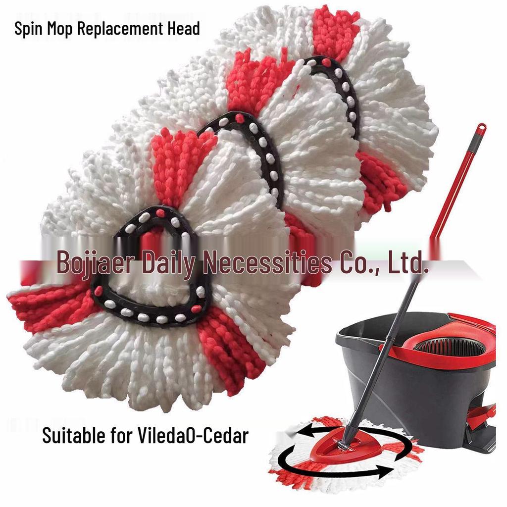 Горячо продающиеся сменные насадки для вращающейся швабры EasyWring