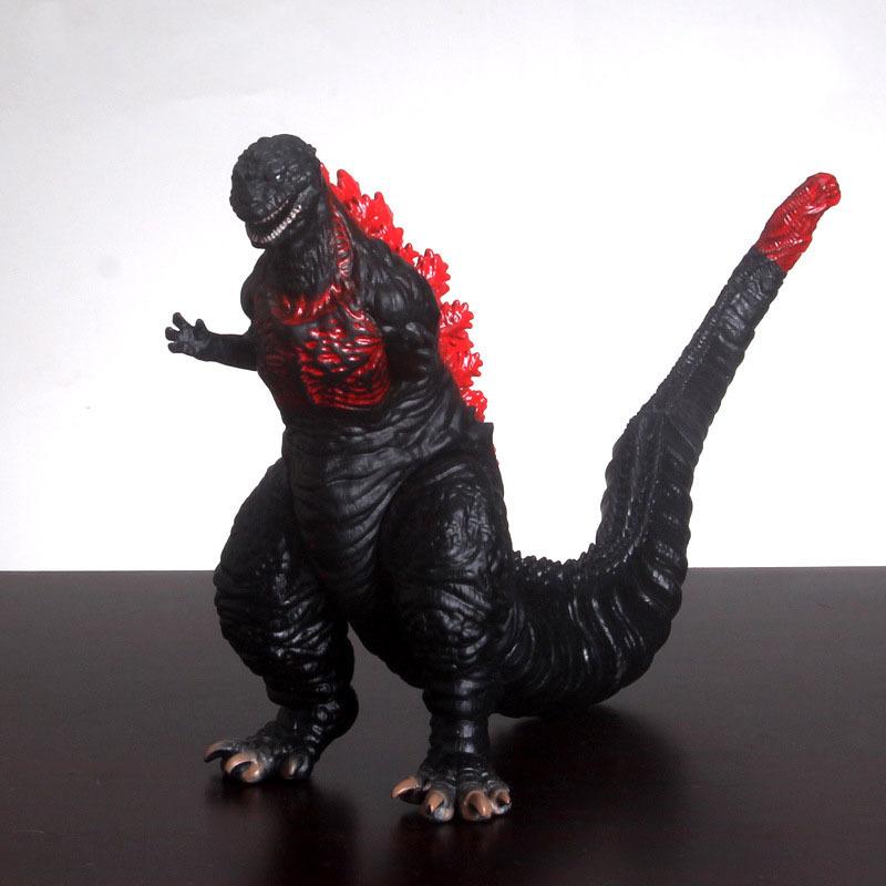 Godzilla Moive Action Figure Shin Godzilla Red Lotus Model 17cm 3 Colors Monster Soft Glue Dinosaur Kids Toys Movable Doll Gifts
