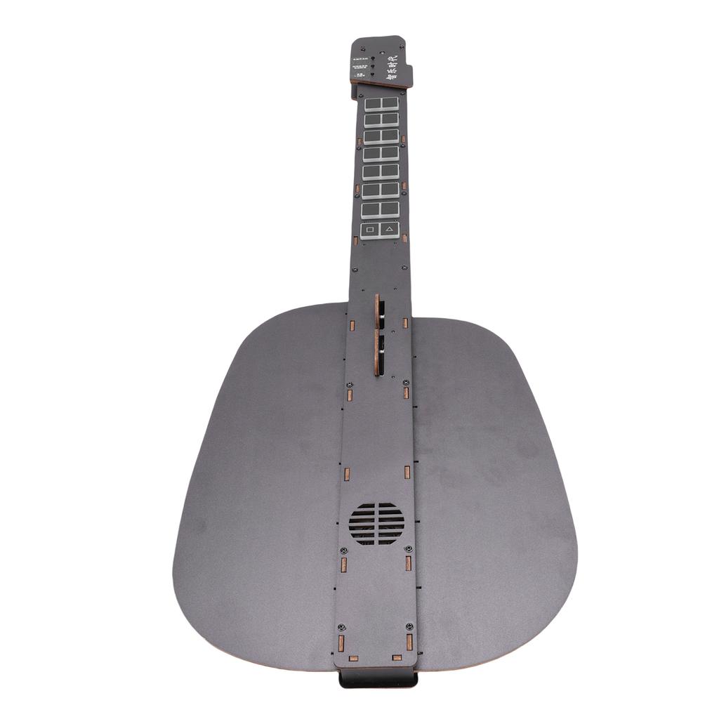 Безладовая умная гитара деревянная 6 тембров Type-C портативная дорожная электрогитара для взрослых и подростков