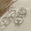 925 Sterling Silver Rings for Women Men Couple Minimalist Handmade Shinning Heart Ring Party Jewelry Gift Prevent Allergy