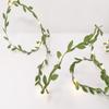Гирлянды с зелеными листьями - Рождественские украшения - Рождественская гирлянда - Декор спальни - Украшения для свадебного стола - Гирлянды для домашнего декора