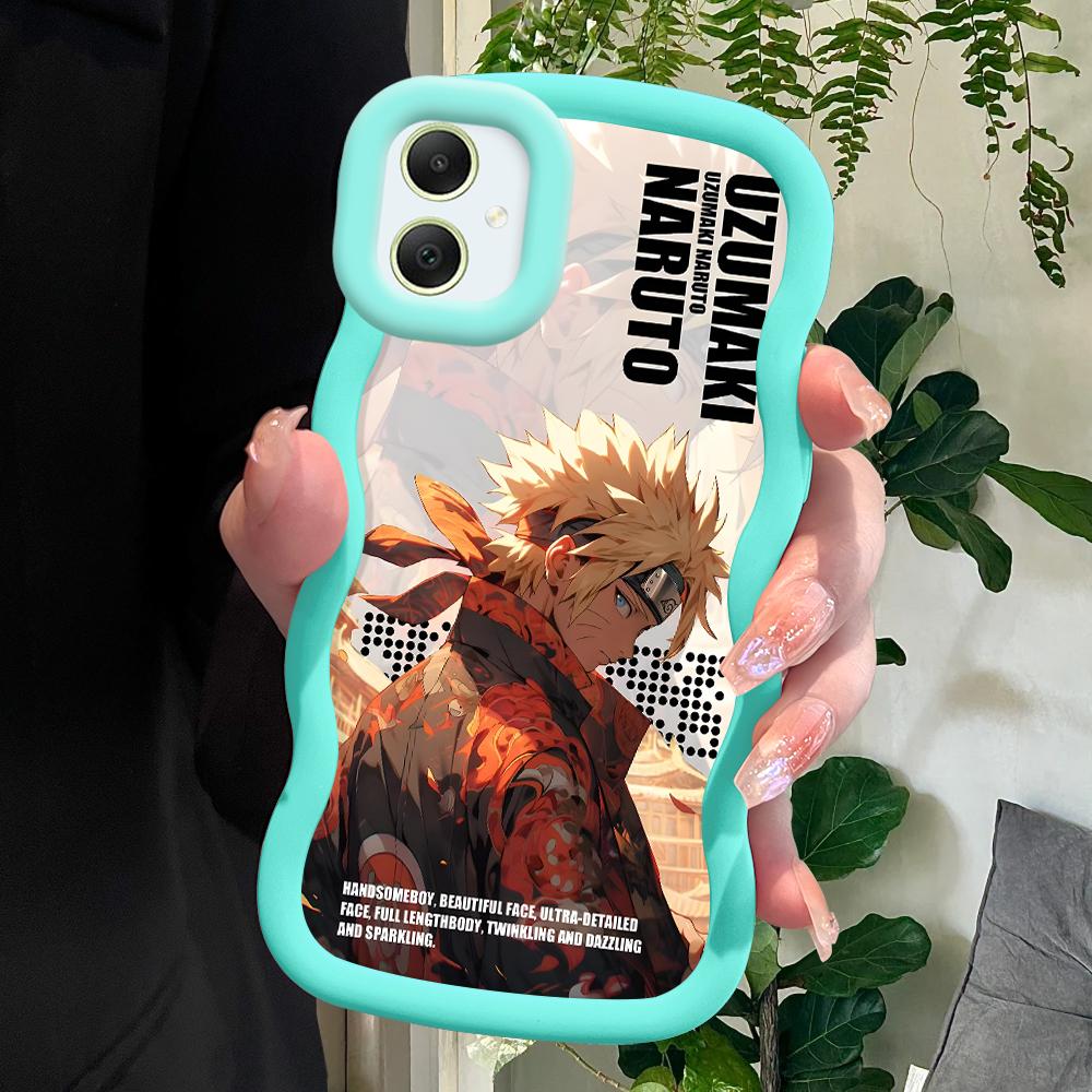 Japanese Anime Naruto Soft Phone Cover for Samsung Galaxy A52 A73 A12 S24 Ultra 5G S23 S22 S21 S20 FE Wave Edge Shockproof Protective Rubber Case